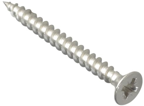 Multi-Purpose Pozi Compatible Screw CSK ST S/Steel 4.0 x 40mm Box 200