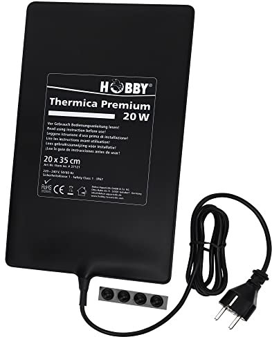 Hobby 37121 Heizmatte Thermica Premium, 20 x 35 cm, 20 Watt, SB
