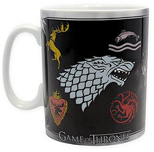 ABYSTYLE - Game of Thrones - Taza - 460 ml - Logos y Trono