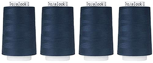 Amann Nähgarn, Polyester, Marine, 4X 2500M, 10000