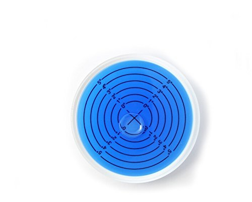 Nivel de burbuja redondo de 74 mm de alto grado de burbuja circular para vehículos recreativos, tribrachs