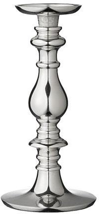 Lene Bjerre CAVENDISH Kerzenständer silber 27 cm