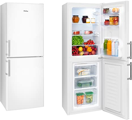 Amica KGC 384 - Frigorífico y congelador (110 W, 55 mm de ancho, clase de eficiencia energética C), color blanco