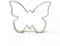 Markenlos Schmetterling 6,5 cm Edelstahl Plätzchenausstecher, Cookie Cutter, 1 Stück
