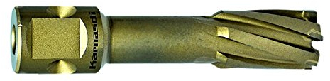 KARNASCH 201315N012 Hard-Line 40 Kernbohrer mit Hartmetall, Griff Nitto/Universal, 40 mm Nutzlänge, 12 mm Schnittdurchmesser, 19 mm Schaftdurchmesser