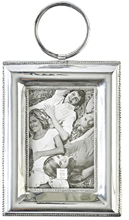 Riviera Maison Fotorahmen 17x25, Portraitrahmen, Bilderrahmen, Wohnaccessoires - Cordoba Photo Frame Rect - Aluminium/Glas - Silber - (LxBxH) 3x17x25 cm