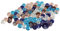 Bartl 112012 Deko Glasmurmeln Set Ø16mm glänzend ca. 500g
