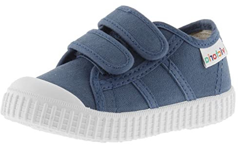 victoria Basket Unisex 1915 Lona & Tiras Adherentes & Refuerzo Puntera 136606 para Niños Jeans 21