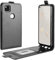 HualuBro Google Pixel 4a 4G Hülle, Premium PU Leder Magnetisch HandyHülle Schutzhülle Handytasche LederHülle Flip Case Cover für Google Pixel 4a 4G 2020 Tasche (Schwarz)