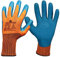 3 Pairs Mechanic Work Gloves with Latex Nitrile Microfoam Grip - Cut Resistant for Safety - Heavy Duty Protective Grip for Gardening, Warehouse, Working, Construction - For Men and Women (Large)