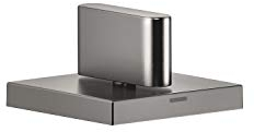 Dornbracht CL.1 Seitenventil linksschließend, warm, 1/2 für Badewanne, 20000705, Farbe: Dark Platinum matt - 20000706-99
