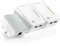 TP-LINK TL-WPA4220TKIT AV500 Powerline 300 M Wi-Fi Extender/Wi-Fi Booster/Hotspot with Two Ethernet Ports, Three Units Pack (Easy Configuration, Wi-Fi Clone for Smartphone/Tablets/Laptop) (Renewed)