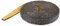 LANZZAS Ruban de verre – Dimensions : 20 x 4 mm – Longueur : 4 m – Joint plat de cheminée noir