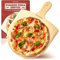 Pizzaschieber Holz - Naturbelassen - Aus Kiefernholz - Geschliffene Kanten - Für Pizza mit Ø 28-30 cm