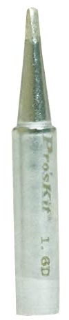 TENMA - Soldering Iron Tip, Pointed, 1.6mm Tip Width