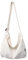 XACKWUERO Damen Mode Canvas Crossbody Tasche Große Schultertasche Hobo Einkaufstasche Arbeitstasche mit verstellbarem Schultergurt, Weiß