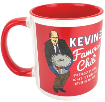 Pyramid International The Office (Kevin's Famous Chili) - Tazza interna di colore rosso