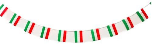 Bandera de Hungría 40 unidades bandera de Hungría, guirnalda Hungría 11.4M, banderines Hungría, bandera Nacional Hungría 14 x 21 cm para Decoraciones de Bares de Jardín (Hungría)