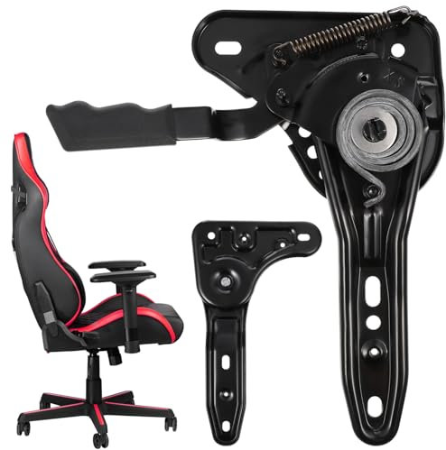 DEARMAMY Chair Angle Adjuster Metal Multi Regulator Office Regulators Computer Adjusters for Gaming Seat Accessory Spare Parts Black,(51557487TDMSNR14ULTAJ)