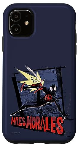 Hülle für iPhone 11 Marvel Spider-Man: Auf der anderen Seite des Spider-Verses Miles Web Thwip