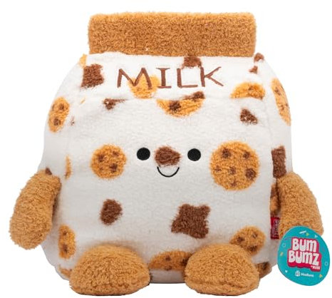 BumBumz 30 cm Plüsch - Cookie Milk Cody - Sammelbares niedliches Plüschtier, Kuscheltiere für Kinder, Stofftiere, niedliche Teddybären, geeignet für Mädchen und Jungen ab 3 Jahren