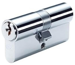 BKS belvius Doppelzylinder mit N+G inkl. 5 Schlüssel, Schließzylinder, Doppelprofilzylinder (40/45 mm, verschiedenschließend)