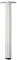 1 pièces Pieds de table Pieds d'armoire en métal,Acier inoxydable, Hauteur réglable 0-3cm pour Meuble TV, Tiroirs, Table de Chevet Avec Vis (10cm,streaks)