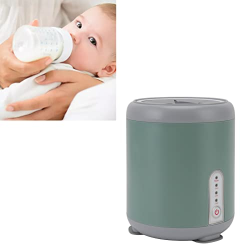 MOUMOUTEN Shaker De Biberon De Lait pour Bébé Chargement USB - Shaker De Biberon électrique Intelligent Et Automatique Accessoire d'alimentation pour Bébé Lait Uniforme Et Délicat(Vert)