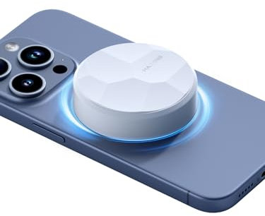 Hagibis Magnetischer Handy-Kühler für Gaming, Live-Streaming, Handy-Kühlkissen, Eisspeicher-Heizkörper für iPhone, MagSafe, Tablet, iPad Pro, Android (MC100B 16 mm)