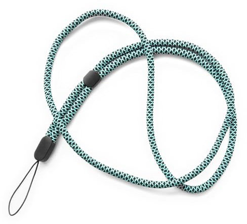 trage.band® langes verstellbares Trageband/Umhängeband, schwarz-blau