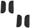 2 Paar Gurtpolster Kinderwagen, AMONENZ Sitzgurt Schulterpolster, 12 * 7 cm Gurtpolster, Abnehmbares Sicherheitsgurt Schultergurt, für Autositzgurt, Rucksack, Schultertasche