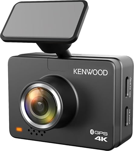 KENWOOD DRV-A610W 2,0 Zoll (5,1 cm) LCD-Dashcam, Ultra-High-Definition-Aufnahme und Wireless-Verbindung