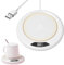 Scaldabagni per caffè intelligente – Scaldabagno elettrico termostatico antiscivolo da 20 W | Scaldabagni elettrico intelligente, sottobicchiere riscaldato flessibile con 3 configurac