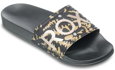 Roxy Women's Slippy II Sandals, camo black, 4 UK