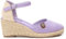REFRESH - Sandalias con Cuña Mujer Lila - Calzado Cómodo y Versátil - Moda casual - Modelo 17188205 (Talla 38)