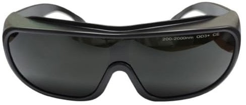 Kdouehg 200-2000nm Protective Glasses Anti-X-Ray, Blue Light, UV Goggles Industrial Safety Protective Glasses