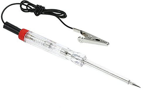 Yctze Car Electric Tester Automotive Circuit Tester with Glowing Handle for Testing Light Sockets Short Circuits Broken Wires