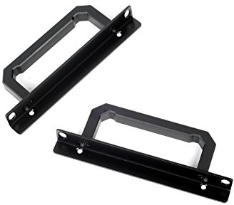 SilverStone SST-RA02B - Rackmount Handgriffe für PC Gehäuse GD07 GD08 GD09 GD10, Aluminum, schwarz