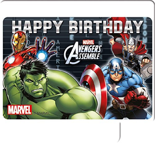 Marvel Bougie Pour gâteau Avengers