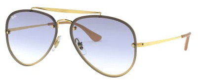 Ray-Ban Sonnenbrille RB3584N Aviator Sonnenbrille 58, Gold