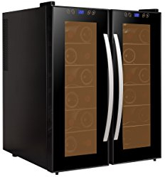 Cantinetta Da Vino Volume 70 L 24 Bottiglie Display Digitale Temperatura: 11°/18° C