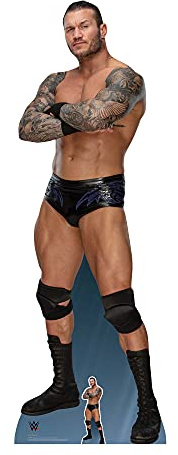 Star Cutouts WWE Randy Orton Apex Predator Ultimate Edition Cardboard Cutout 195cm – Wrestling Party Decoration, Event Display & Collector Gift