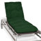 Beautissu Coussin Bain de Soleil 190x60 cm Flair RL – 8 cm Épais Coussin Chaise Longue pour Jardin Terrasse Balcon – Confortable Matelas Transat Exterieur – Vert Foncé