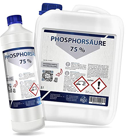 Phosphorsäure 75%, 10 L | Entroster, Rostlöser, Rostentferner, Rostumwandler (1, 5, 10 L)