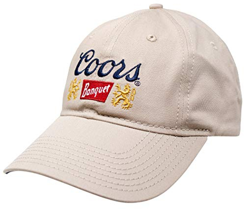 Coors Bankett Bier Logo Einstellbare Khaki Hut, Beige, Einheitsgröße