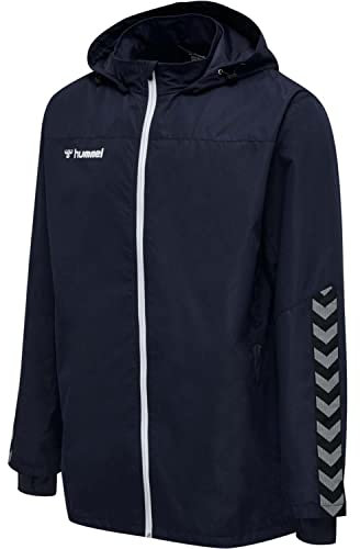 hummel Jungen Hmlauthentic Kids all-weather Jacket Jacke, Marine, 152 EU