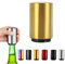 Magnetischer Bierflaschenöffner, Edelstahl, Push-Down-Bierflaschenöffner, Bierflaschenöffner mit Magnet, Küchenhelfer für Männer, Biergeschenke für Männer, Weihnachten, Vatertag