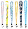 NO Lanyard Umhängeband, lang, 6 Stück, für Schlüssel, Hals, Ausweis, Kartenhalter, Handy, Cartoon-Optik