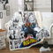 My Hero Academia Bakugou Katsuki Anime 3D gedruckte weiche leichte Reise flauschige Flanell Nickerchen Decke Idee Geschenk Plüsch Haus Dekorationen