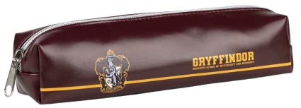 CERDÁ LIFE'S LITTLE MOMENTS - Federmäppchen Unisex von Gryffindor [ Harry Potter ] - 1 Fach Etui aus Kunstleder mit Reißverschluss - Leichtes Design - Offiziell Lizenziert von Warner Bros